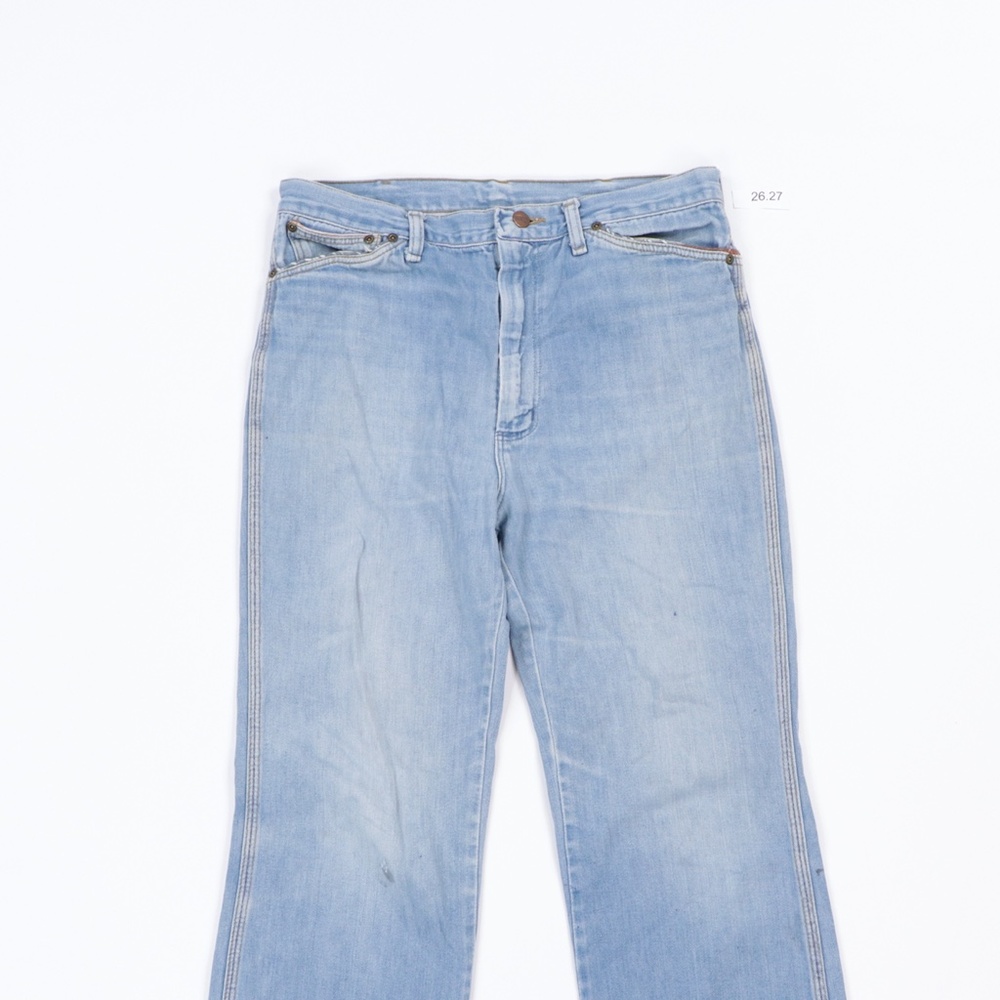 70s Wrangler Mens 34x31Bell Bottom Jeans USA - Picture 2 of 13